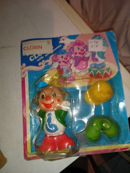 Jouet clown  avec accessoires