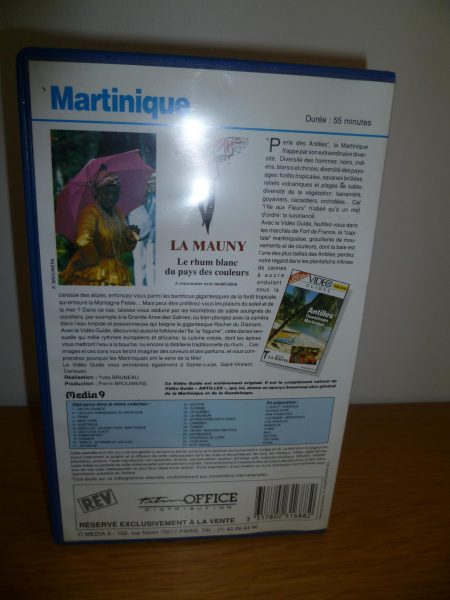 Vente K7 vid&eacute;o martinique