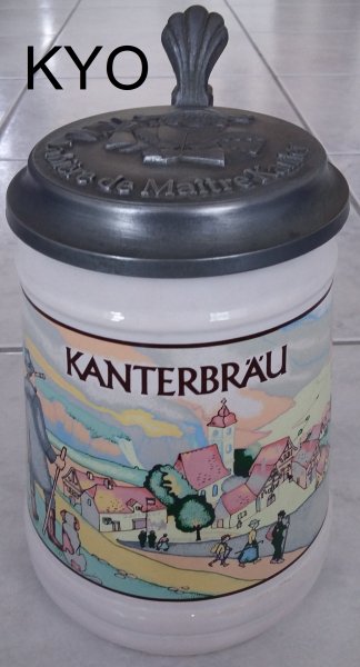 Kanterbrau - chope bi&egrave;re - 70 cl - tr&egrave;s bon &eacute;tat