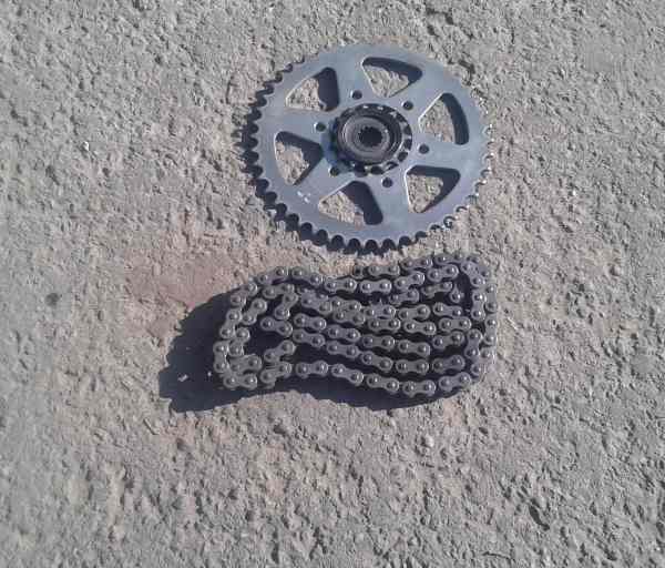 Kit chaine kawasaki er6 2014