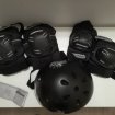 Annonce Kit de protections + casque roller skateboard trot