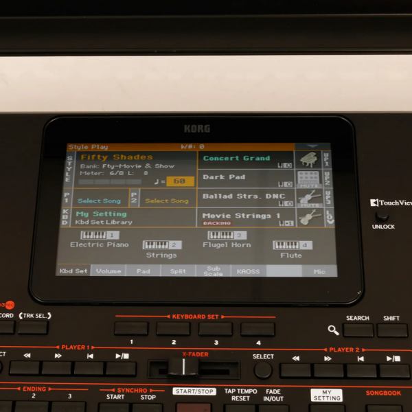 Vente Korg pa4x 61 arranger workstation