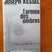 L' armée des ombres - joseph kessel