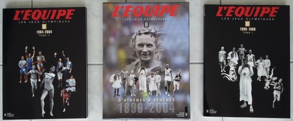 L'equipe - livres jeux olympiques - neuf