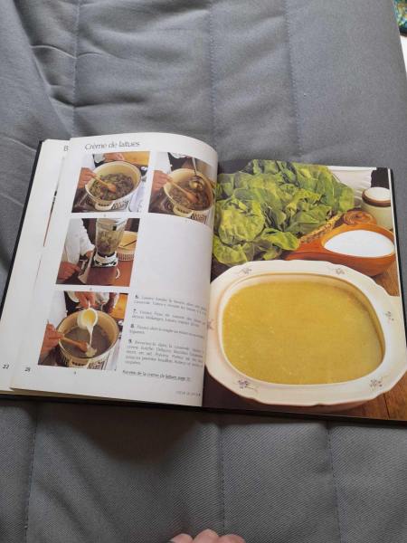 Annonce La cuisine des gourmands en image -soupes d' hier