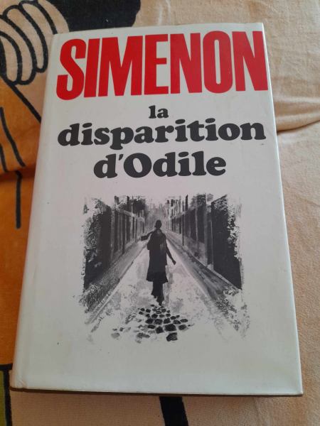 La disparition d'odile - simenon