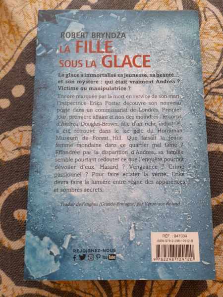 Vente La fille sous la glace - robert bryndza