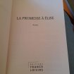 Annonce La promesse à elise - christian laborie