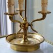 Lampe bouillotte style empire en bronze ancienne pas cher