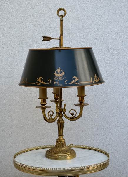 Vente Lampe bouillotte style empire en bronze doré