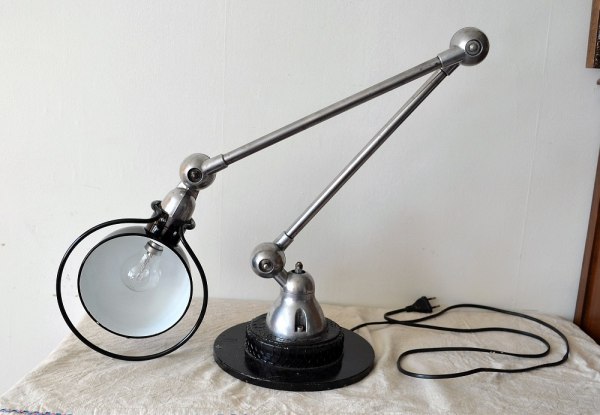Lampe jielde authentique style industriel 1950 pas cher