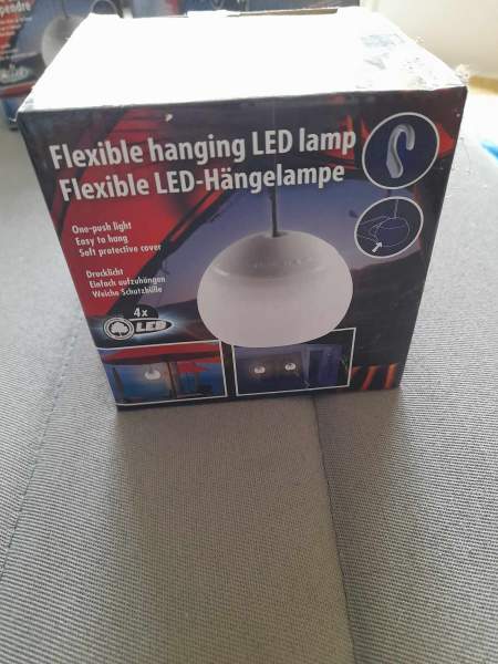 Lampe led flexible à suspendre - 4 led