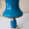 Lampe opalines bleu - ciel ( diabolos )