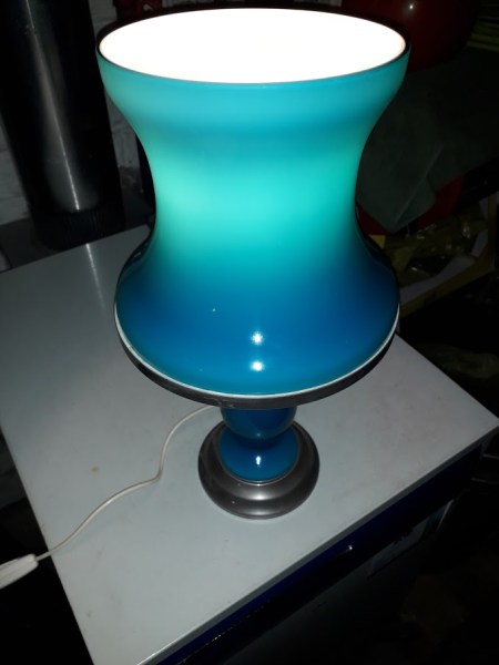 Annonce Lampe  opalines bleu - ciel ( diabolos )