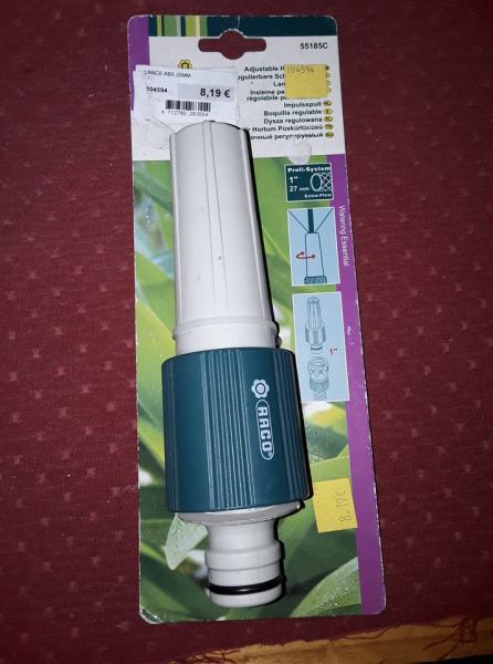 Lance abs gros débit 25mm 55185c