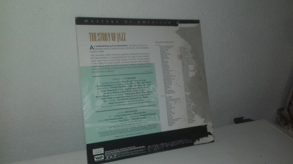 Vente Laserdisc video "the story of jazz"