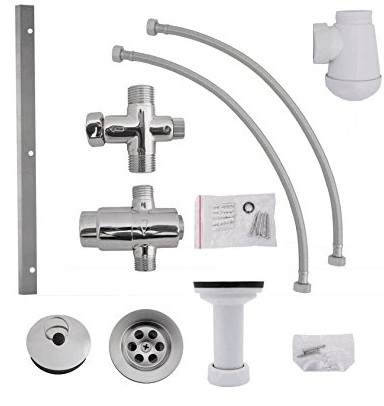 Vente Lave mains en inox professionnel complet *en promo