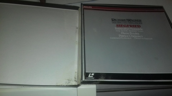 Vente Lazer disque richard wagner- 3 lazer disques