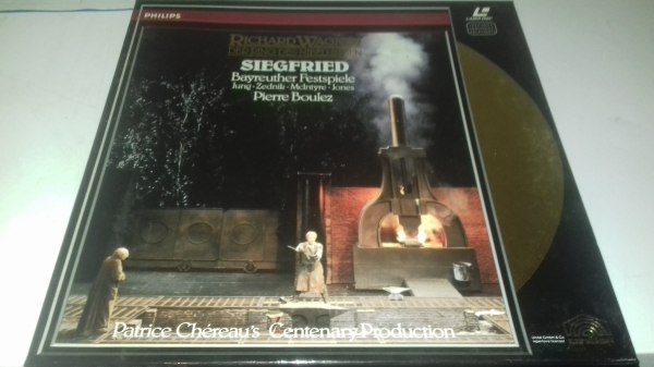 Lazer disque richard wagner- 3 lazer disques