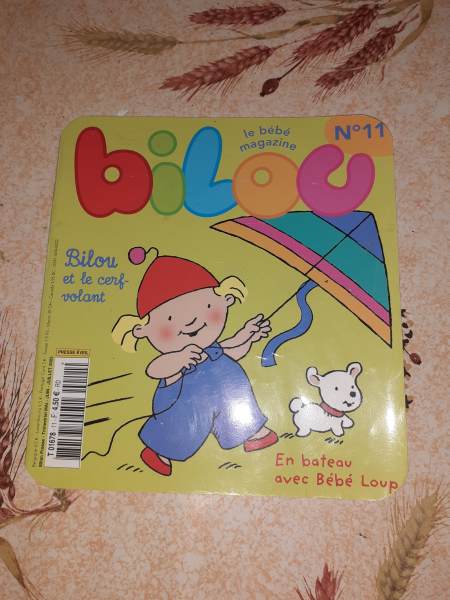 Le b&eacute;b&eacute; magazine " bilou et le cerf volant" n&deg;11