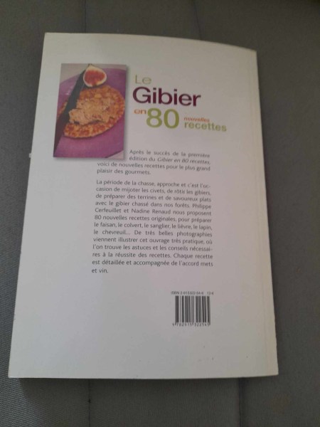 Annonce Le gibier en 80 nouvelles recettes - paul bocuse