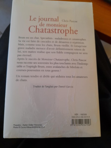 Vente Le journal de monsieur chatastrophe - chris pascoe