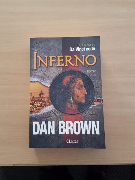 Le livre inferno de dan brown