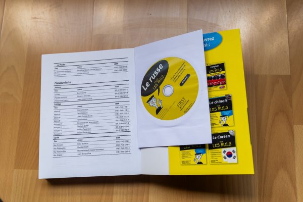 Annonce " le russe pour les nuls  "