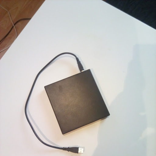 Lecteur de disque pc externe noir