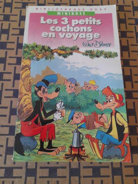 Les 3 petits cochons en voyage - walt disney