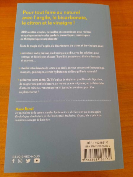 Vente Les 4 produits magiques - marie borrel