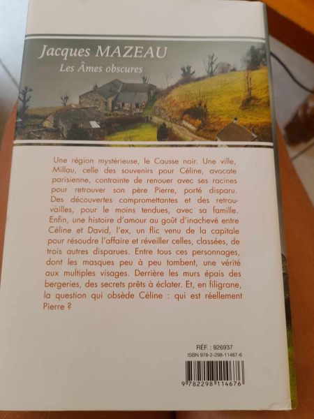 Vente Les ames obscures - jaques mazeau