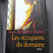 Vente Les occupants du domaine - marie bernadette dupuy