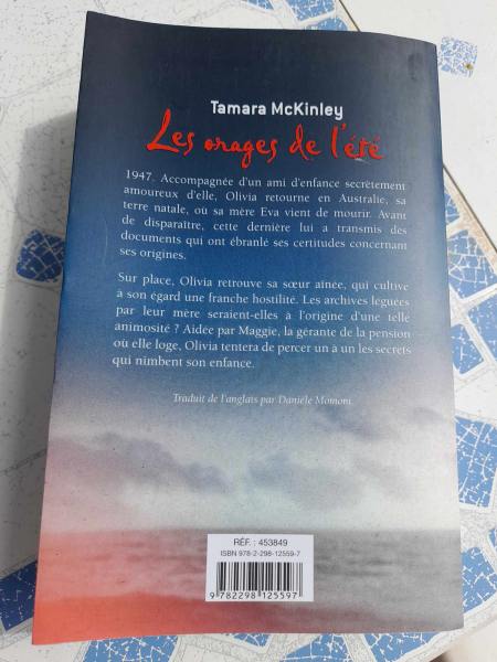 Vente Les orages de l' &eacute;t&eacute; - tamara mckinley