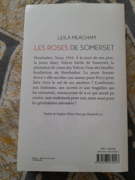 Vente Les rose de somerset - leila maecham