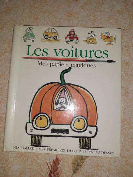 Les voitures"mes papiers magiques"