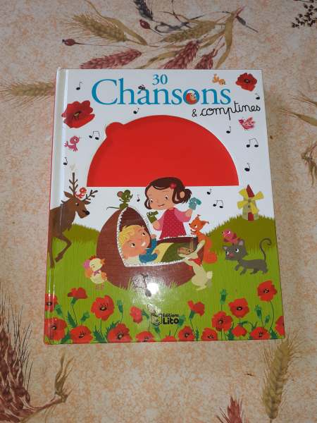 Livre 30 chansons et comptines