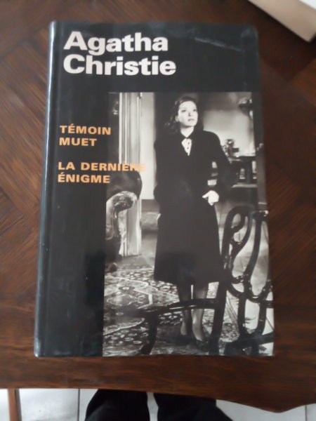 Livre agatha christie "temoin muet