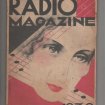 Livre almanach radio magazine 1932
