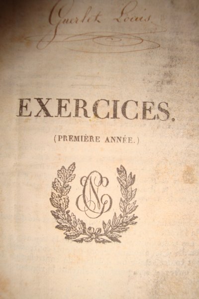 Livre ancien grammaire française 1846 pas cher