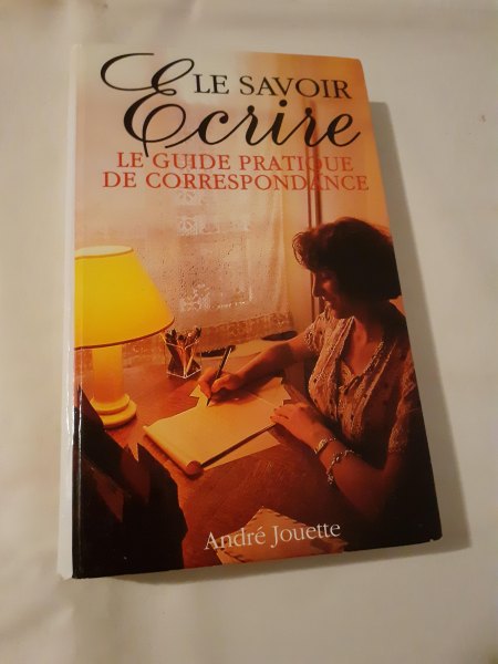 Livre andr&eacute;e jouette " le savoir &eacute;crire "