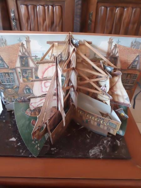 Livre bateau pirate "découvre en t'amusant" pas cher