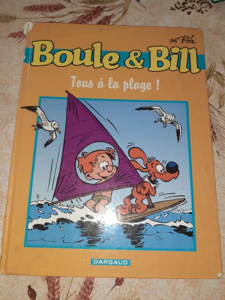 Livre boule et bill "tous à la plage"