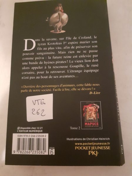 Vente Livre caryl ferey "krotokus 1er,roi des animaux "