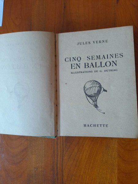 Vente Livre cinq semaines en ballon - jules verne