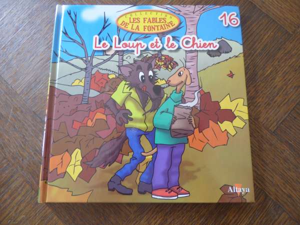 Livre collection les fables de la fontaine "