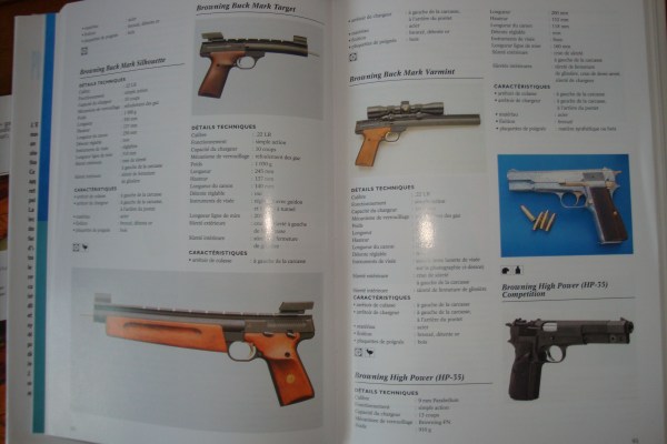 Livre encyclopedie des pistolets et revolvers pas cher