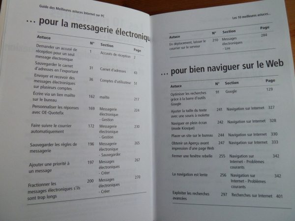 Livre guide des astuces internet pour pc pas cher