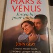 Livre john gray "mars &amp; venus ,..