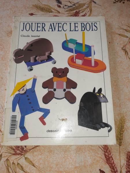 Livre jouer avec le bois